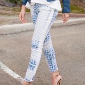 Joe blocked scarf print